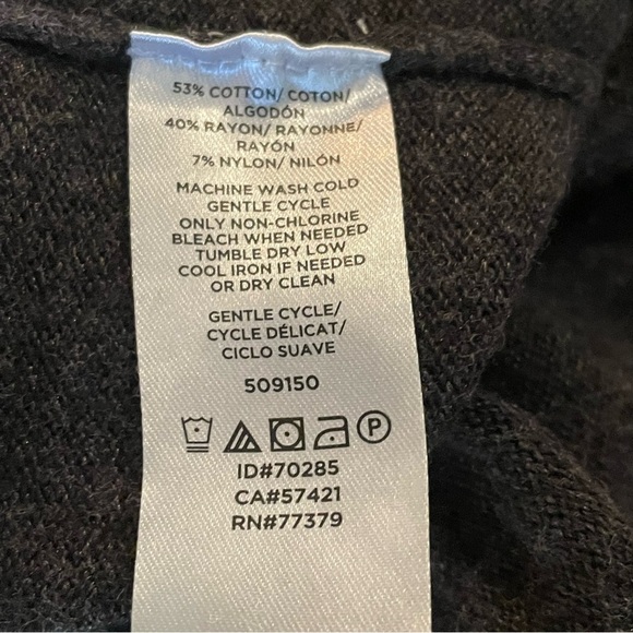 Ann Taylor Factory Purple and Black Sleeveless Turtleneck Dress size XL - Picture 6 of 6